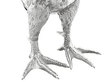 silver cockerel sugar box for sale feet