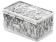 Antique Chinese Vinaigrette in Silver for Sale
