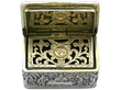 Antique Chinese Vinaigrette in Silver Sterling 