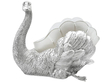 Antique Glass Swan Dish