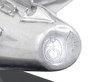 Antique Silver Submarine Ornament Engraving Detail