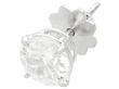 Stunning Edwardian Diamond Stud Earrings