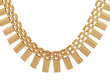 Vintage French Gold Necklace for Sale 