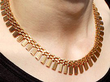 Vintage French Gold Necklace for Sale 