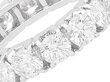 1950s Eternity Ring in 18k White Gold Vintage