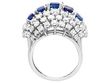 5 Carat Sapphire Ring with Diamonds UK
