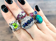 Sapphire Rings on hand