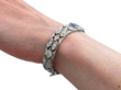 sapphire and diamond bracelet wearing