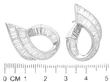 7 carat diamond earrings for sale size