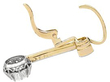 yellow gold and diamond drop earrings for sale leverback