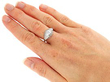 Wearing Art Deco Platinum Diamond Ring