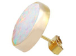 Vintage Opal Stud Earrings in Gold