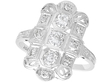 18K White Gold Diamond Ring