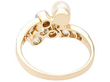 1920s Single Pearl Ring with Diamonds for Sale