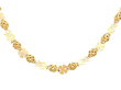 Gold Harp and Clover Necklace for Sale