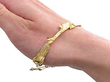 Lapponia Gold Bracelet Wearing
