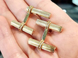 Gold Cartier cufflinks 