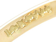 Large White Opal Ring in Yellow Gold Hallmarks