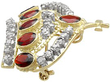 Vintage Crown Brooch in Gold