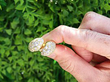 Diamond Snake Ring in 18k Yellow Gold 