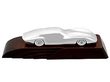 Sterling Silver Car on Plinth for Sale