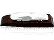 Sterling Silver Car on Plinth Size