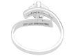 Vintage White Gold and Diamond Twist Ring for Sale