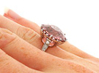 Pink Tourmaline Ring Wearing