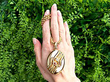Antique Gold Snake Locket for Sale