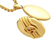Antique Gold Snake Locket for Sale
