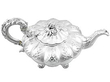 19th Century Teapot in Sterling Silver