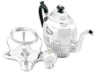 19th Century Coffee Pot in Silver