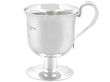 Antique Planished Silver Christening Mug