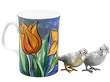 Sterling Silver Bird Pepper Shakers