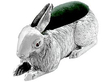 Silver Rabbit Pin Cushion