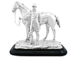 Large Sterling Silver Horse Figurine