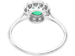 1930s Emerald Ring with Diamonds
