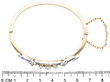Victorian Diamond Bangle for Sale Size