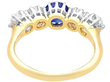 1930s Sapphire and Diamond Ring in Gold