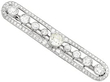 Edwardian Diamond Brooch in Platinum