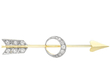 Victorian Diamond Arrow Brooch