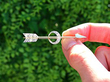 Victorian Diamond Arrow Brooch