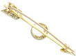 Victorian Diamond Arrow Brooch