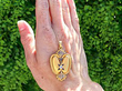 Antique Victorian Gold Locket with Enamel 
