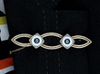 Edwardian Gold and Diamond Brooch Wearing