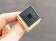 Onyx, Diamond and 14ct Yellow Gold Pendant Brooch