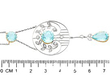 Aquamarine and Diamond Necklace UK