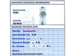 Aquamarine and Diamond Necklace UK Grading Card