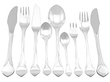 Lotus Pattern Cutlery Set