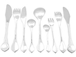 Lotus Pattern Cutlery Set